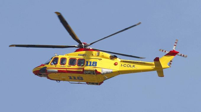 Intervento dell’Elisoccorso per un Incidente Stradale a Cuorgnè