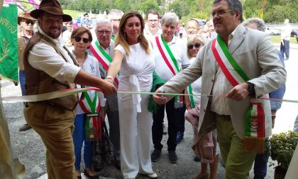 Taglio del nastro a Chialamberto per la Fiera 2019