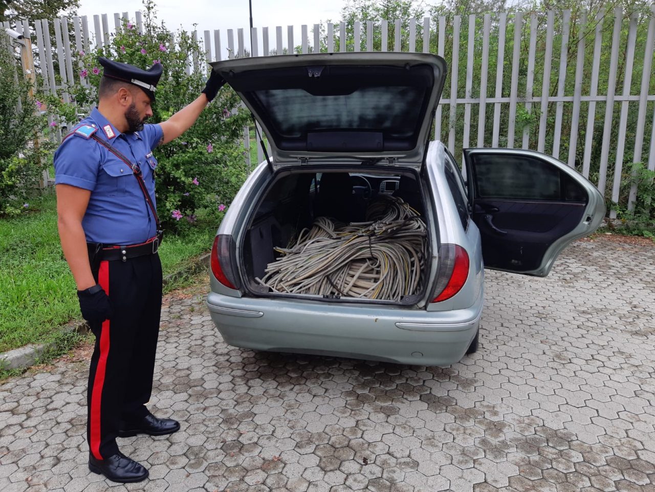 Furto di rame, due uomini arrestati | FOTO