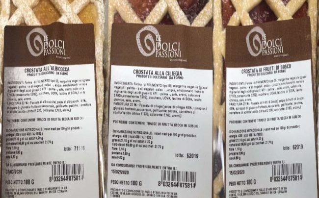 Rischio allergie per le crostate Le Dolci Passioni