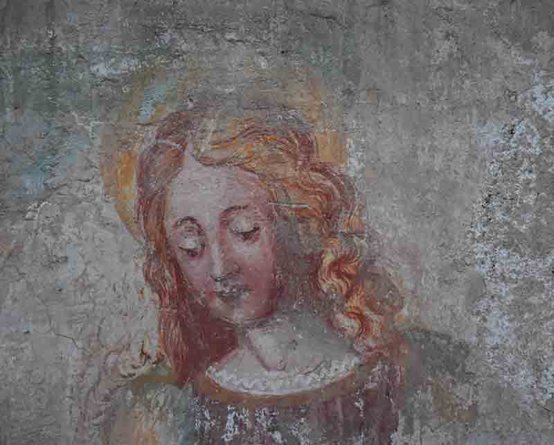 Ritrovato un nuovo affresco nella cappella dell’Assunta a San Francesco al Campo