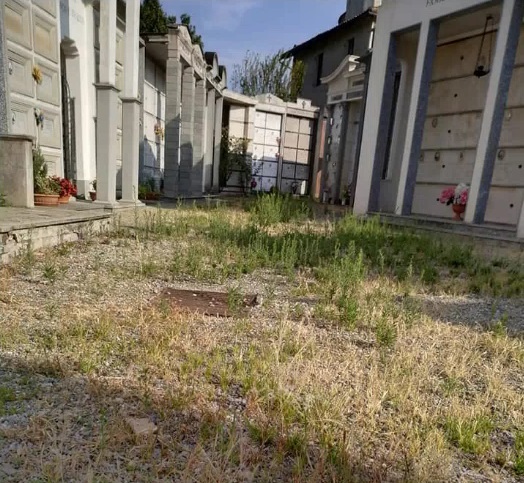 Incuria al cimitero di San Benigno: l’amministrazione corre ai ripari
