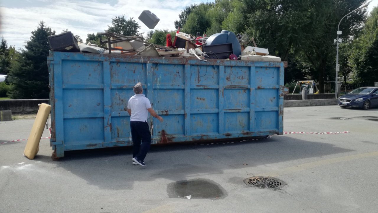Raccolta ingombranti di grande successo a Favria