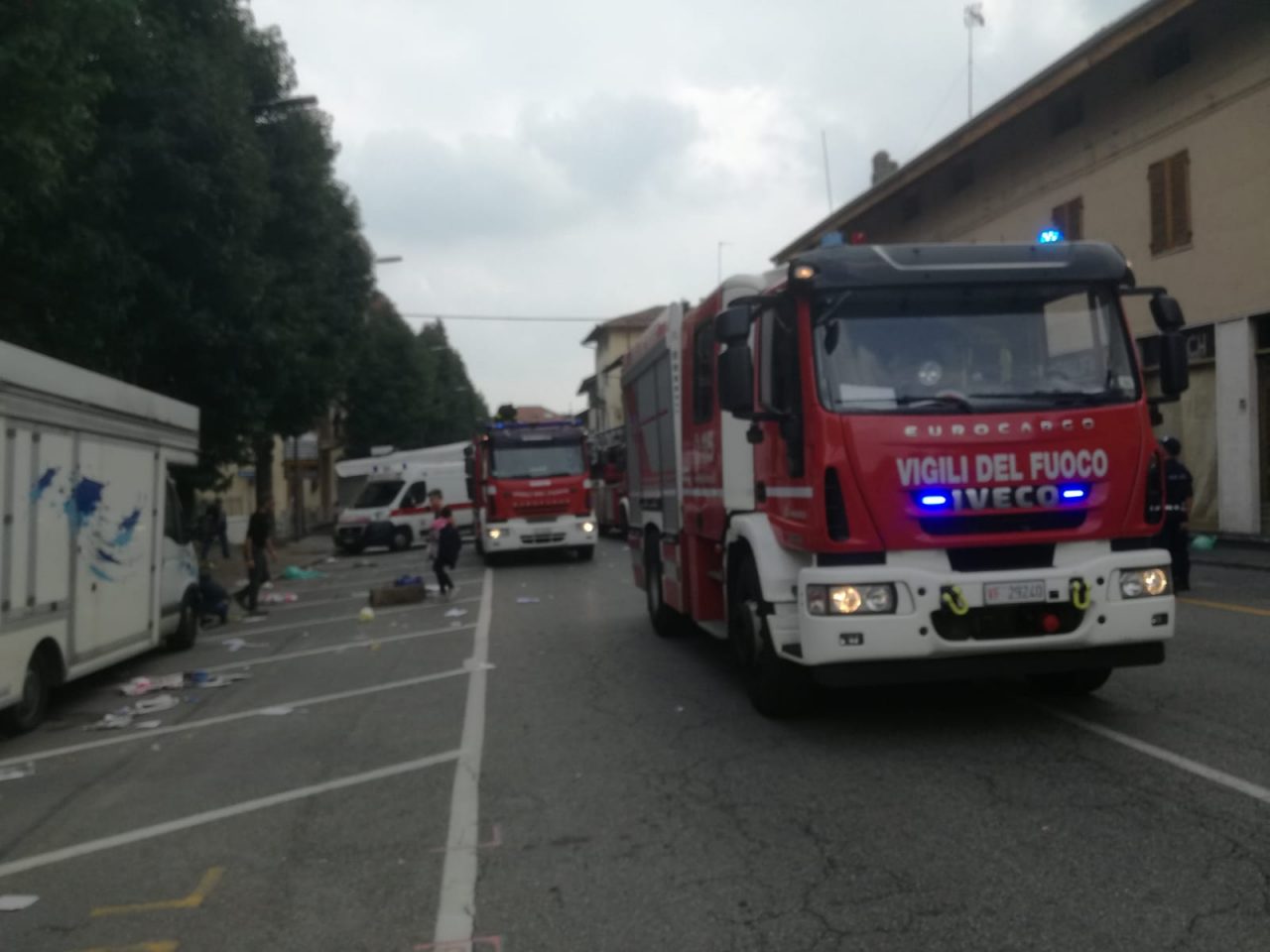 Anziana cade in casa, intervento dei vigili del fuoco