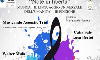 Domenica 29 settembre Note in Libertà torna a Chiesanuova
