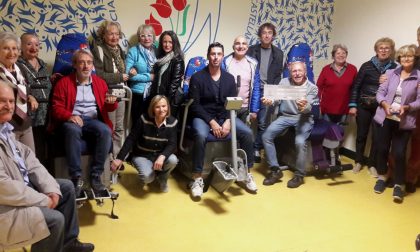 Donati più di 3mila euro all'associazione Parkinsoniani del Canavese