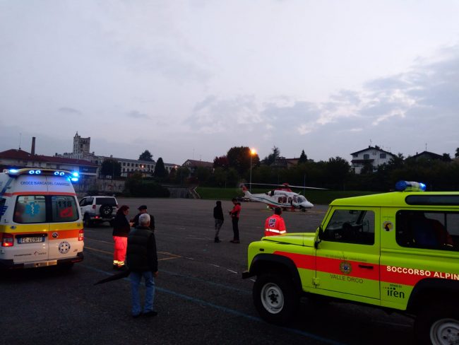 Anziano precipita nel bosco, intervento del soccorso alpino in frazione a Cuorgnè