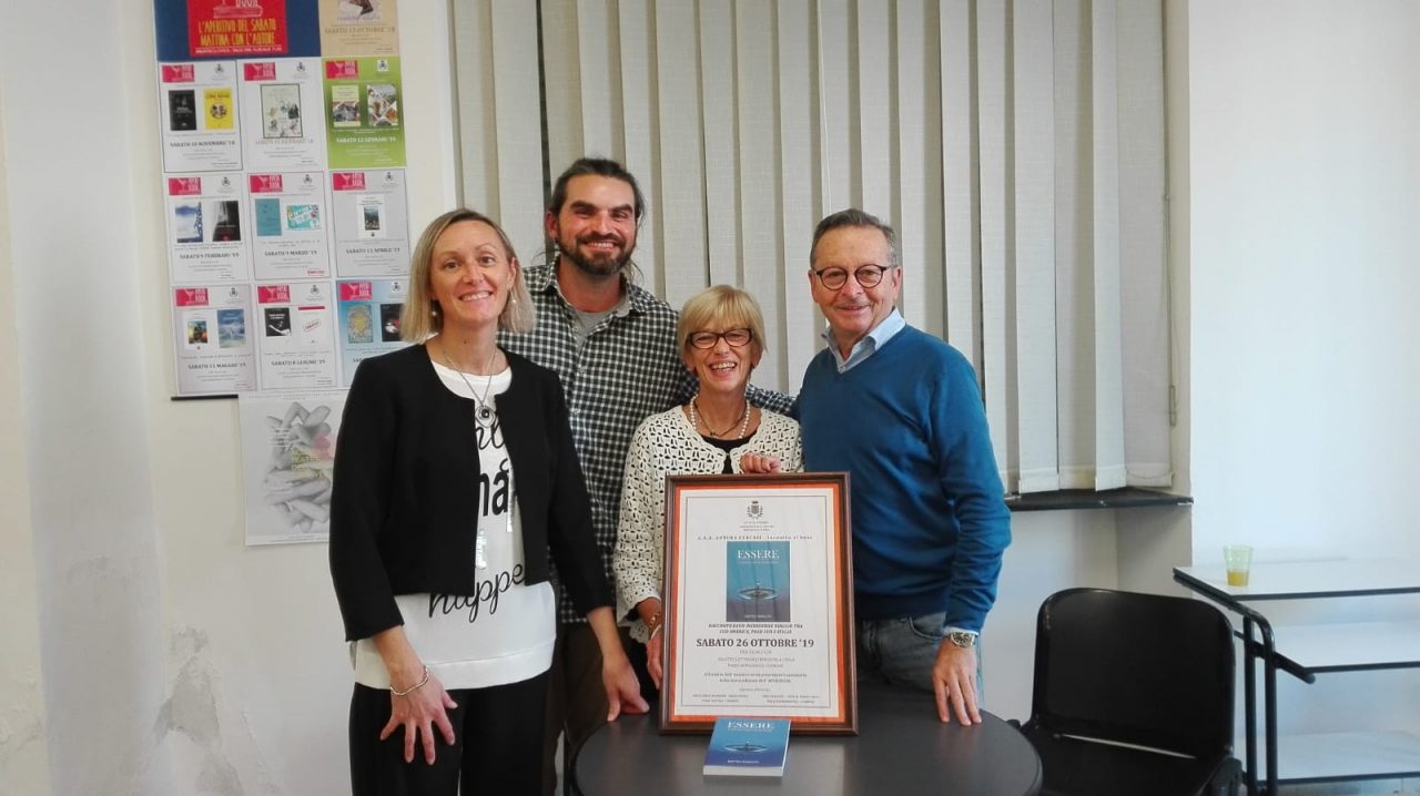 Lo scrittore Matteo Baraldo ospite in biblioteca civica a Cuorgnè
