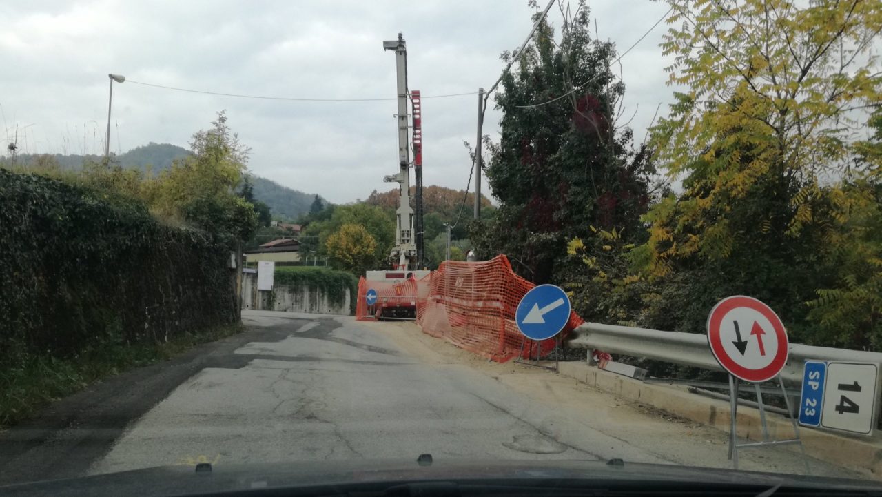 Messa in sicurezza della strada che porta in frazione Camagna