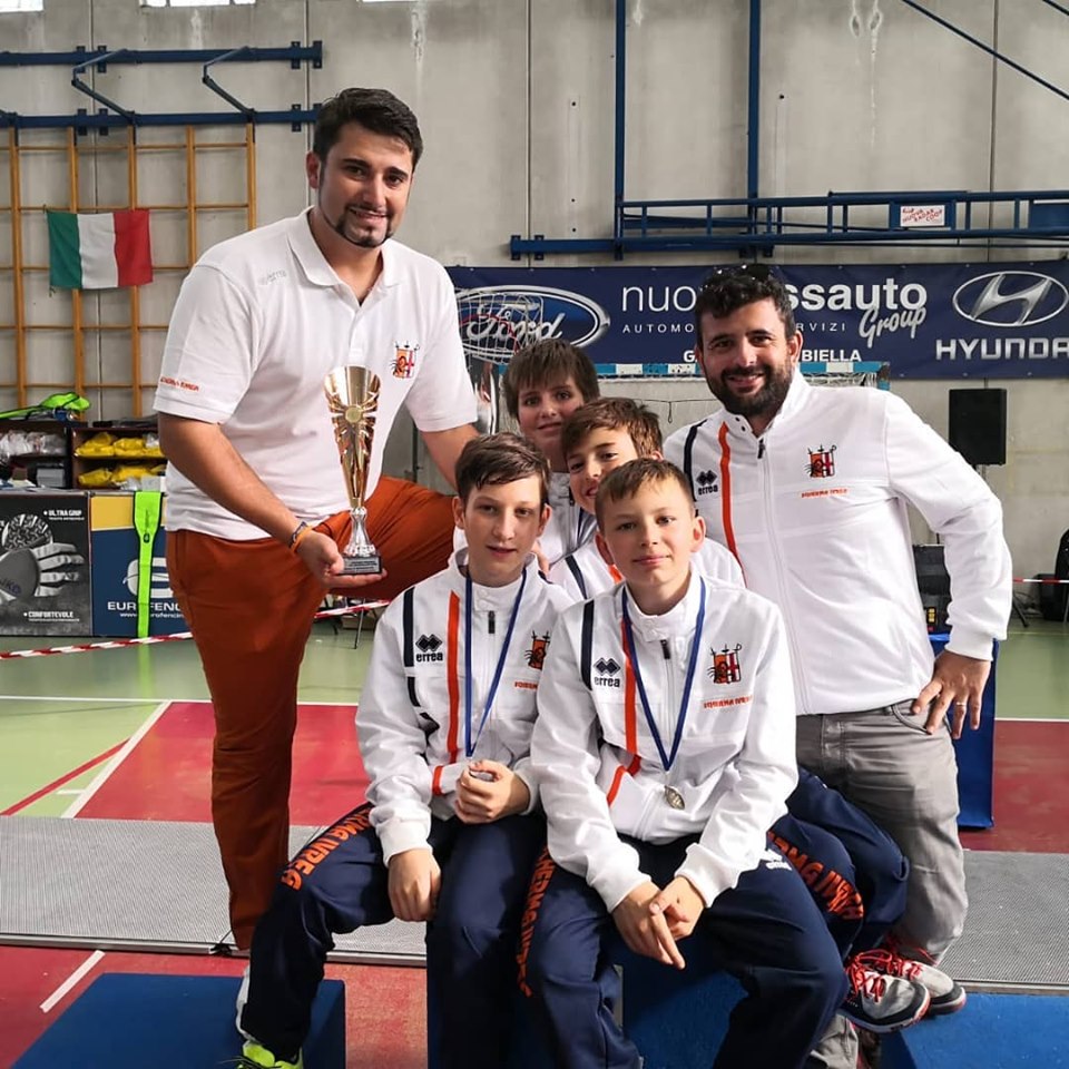 Circolo Delfino Ivrea: 6 schermidori agli Assoluti di Bastia (PG)