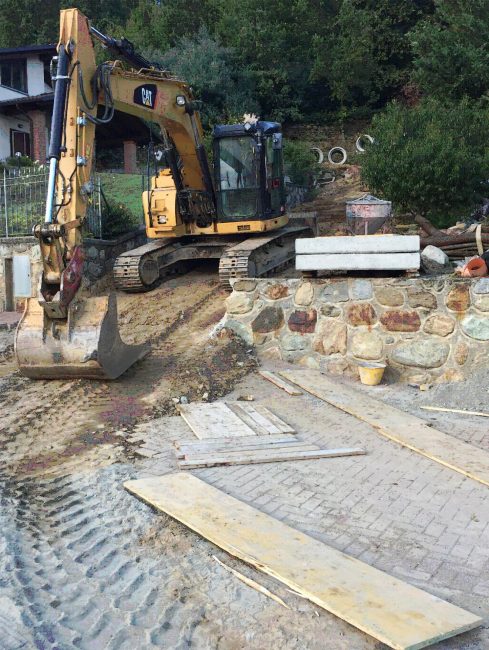 Completati i lavori di sistemazione della rete idraulica in località Prej a Bollengo