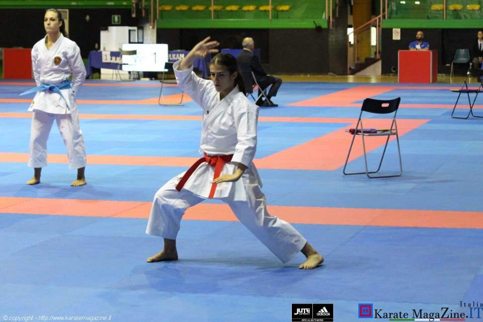 Impresa sfiorata da Giulia Sartoris agli Italiani Under 21 di karate