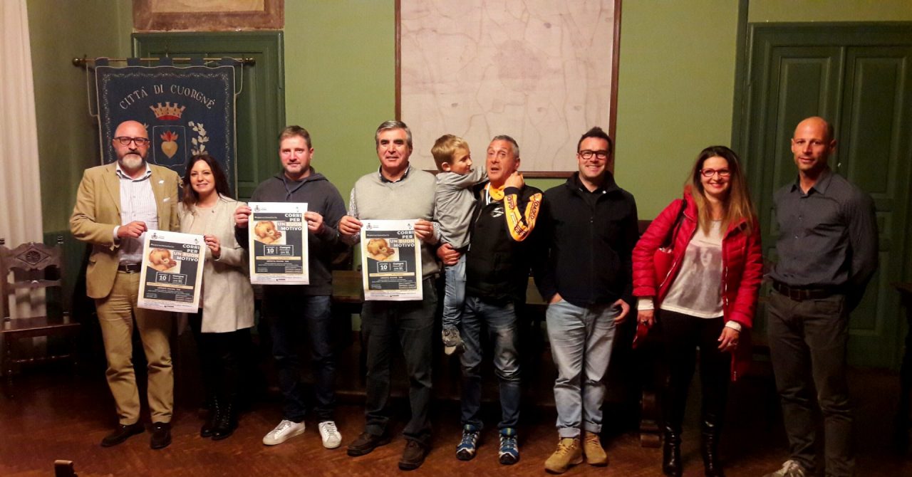 Corri per un buon motivo: iniziativa solidale a Cuorgnè per il piccolo Loris