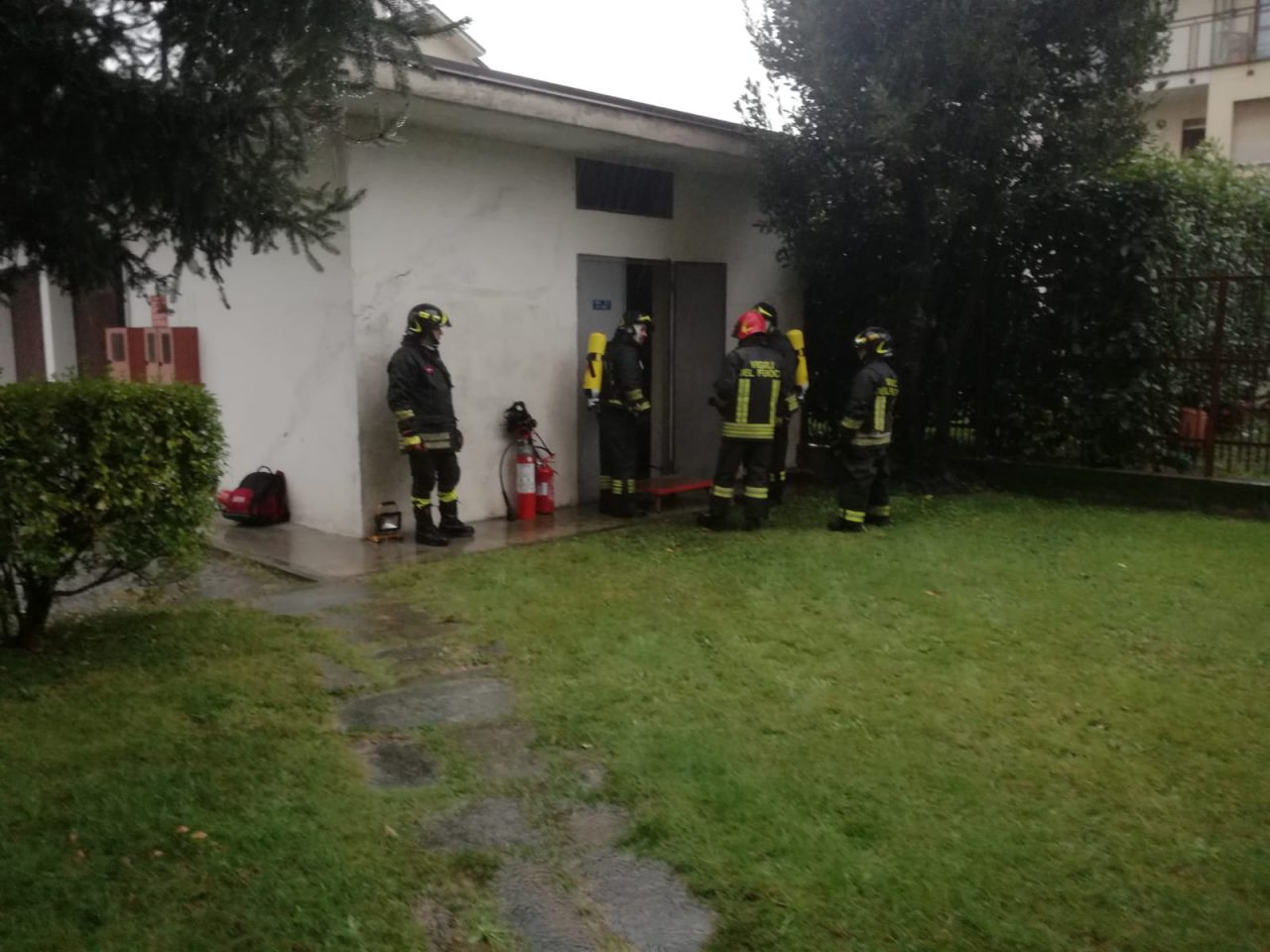 Ciriè: incendio ad una cabina elettrica, blackout nella zona di via Lanzo