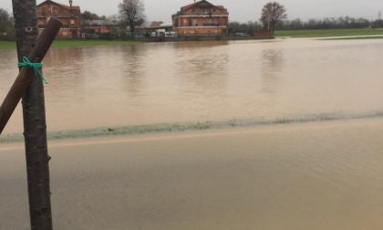 Continua a piovere strade chiuse a Leini