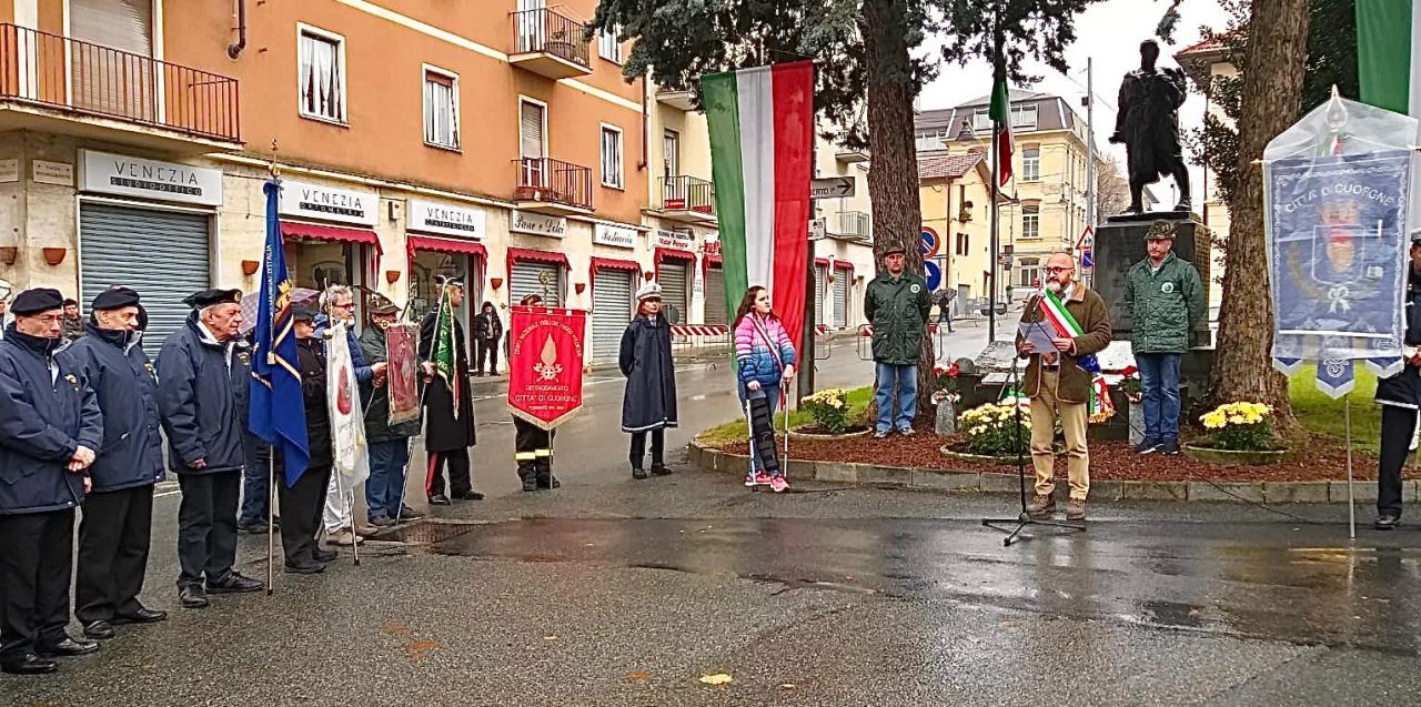 Celebrazioni per il 4 novembre a Cuorgnè | FOTO
