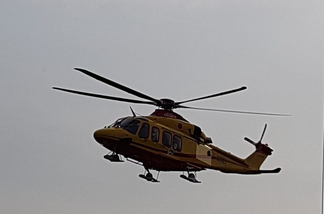 Si sente male prima della partita: bambino elitrasportato a Cirié