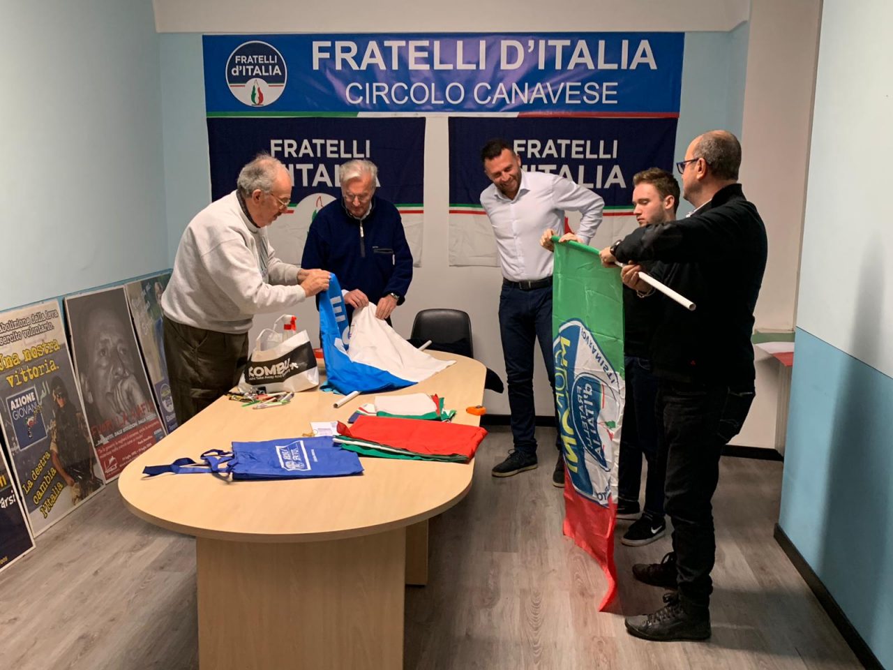 Fratelli d’Italia inaugura il primo circolo del Canavese