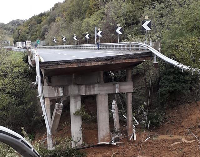 Viadotto crollato all’autostrada A6 Torino-Savona | VIDEO