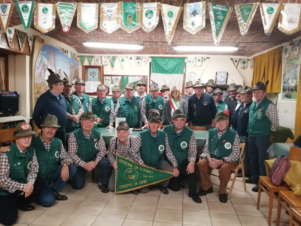 Doppia festa per i 100 anni dell’alpino Giovanni Gallo