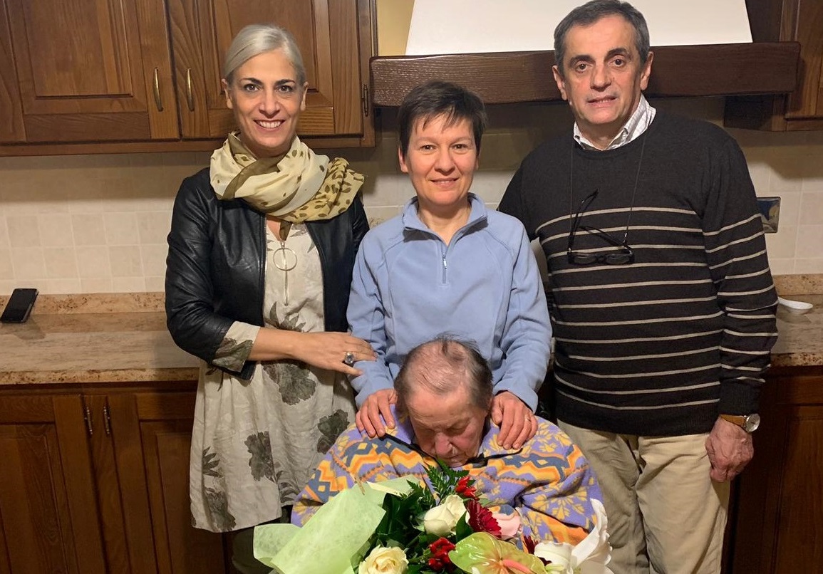 Mathi: auguri a nonna Teresa, 100 anni