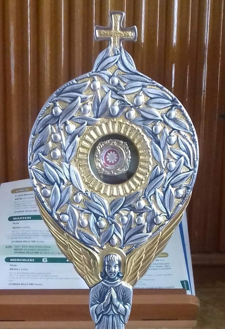 A Balangero, la reliquia di Giovanni Paolo II°