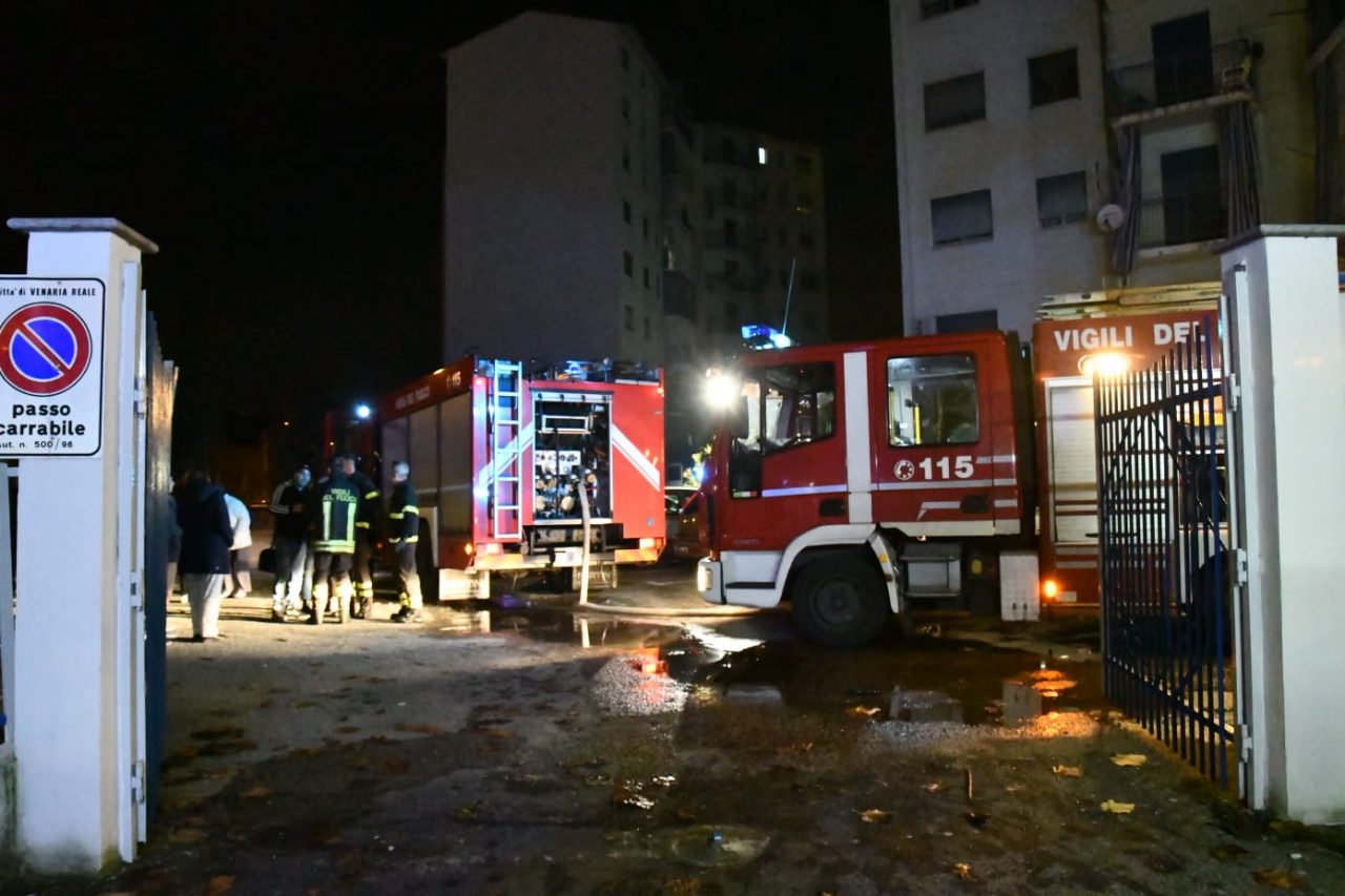 Vigili del fuoco salvano un cane in un incendio LE FOTO