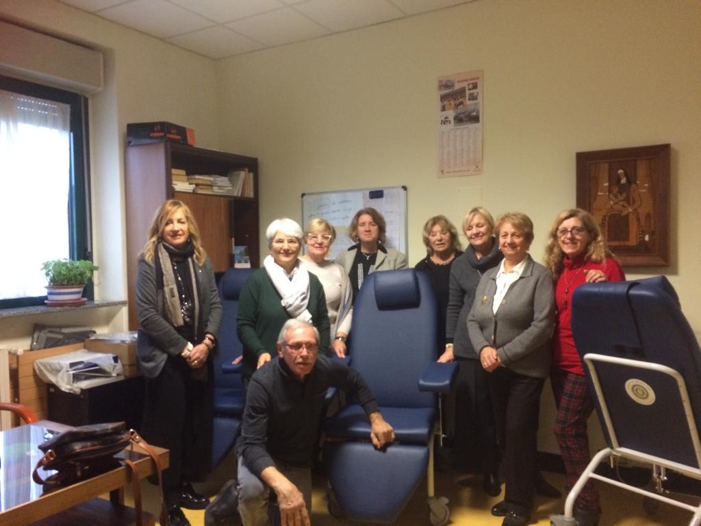 Inner Wheel Cuorgnè e Canavese: Poltrone riposo donate ai Parkinsoniani