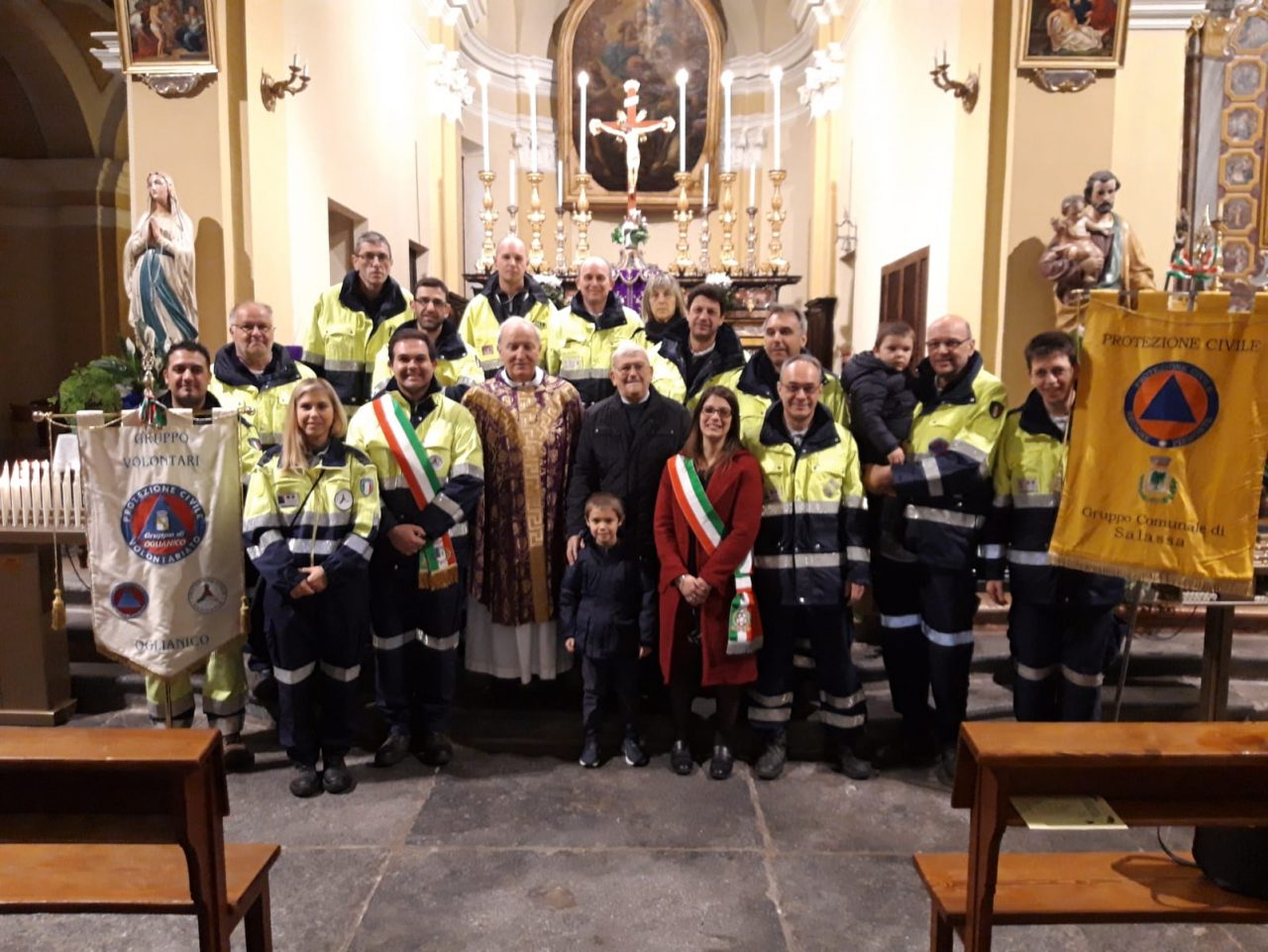 Protezione civile Salassa e San Ponso: da 55 anni al servizio della collettività