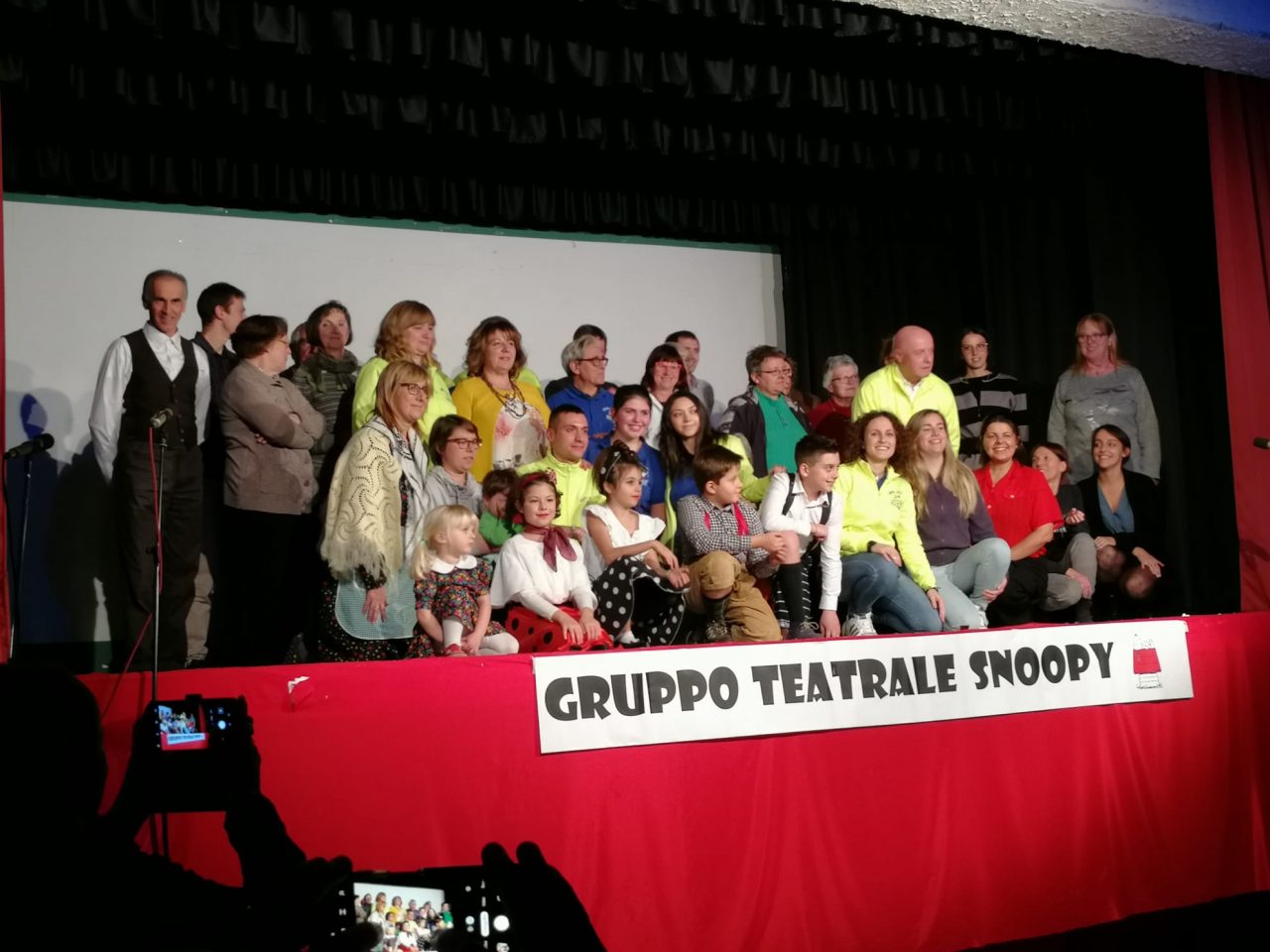 Gli Snoopi hanno festeggiato i 45 anni di teatro
