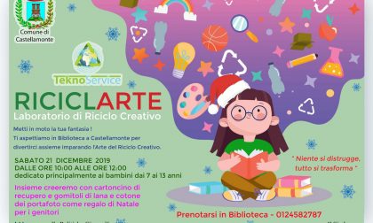 RiciclArte, sabato a Castellamonte ultimo appuntamento dell'anno