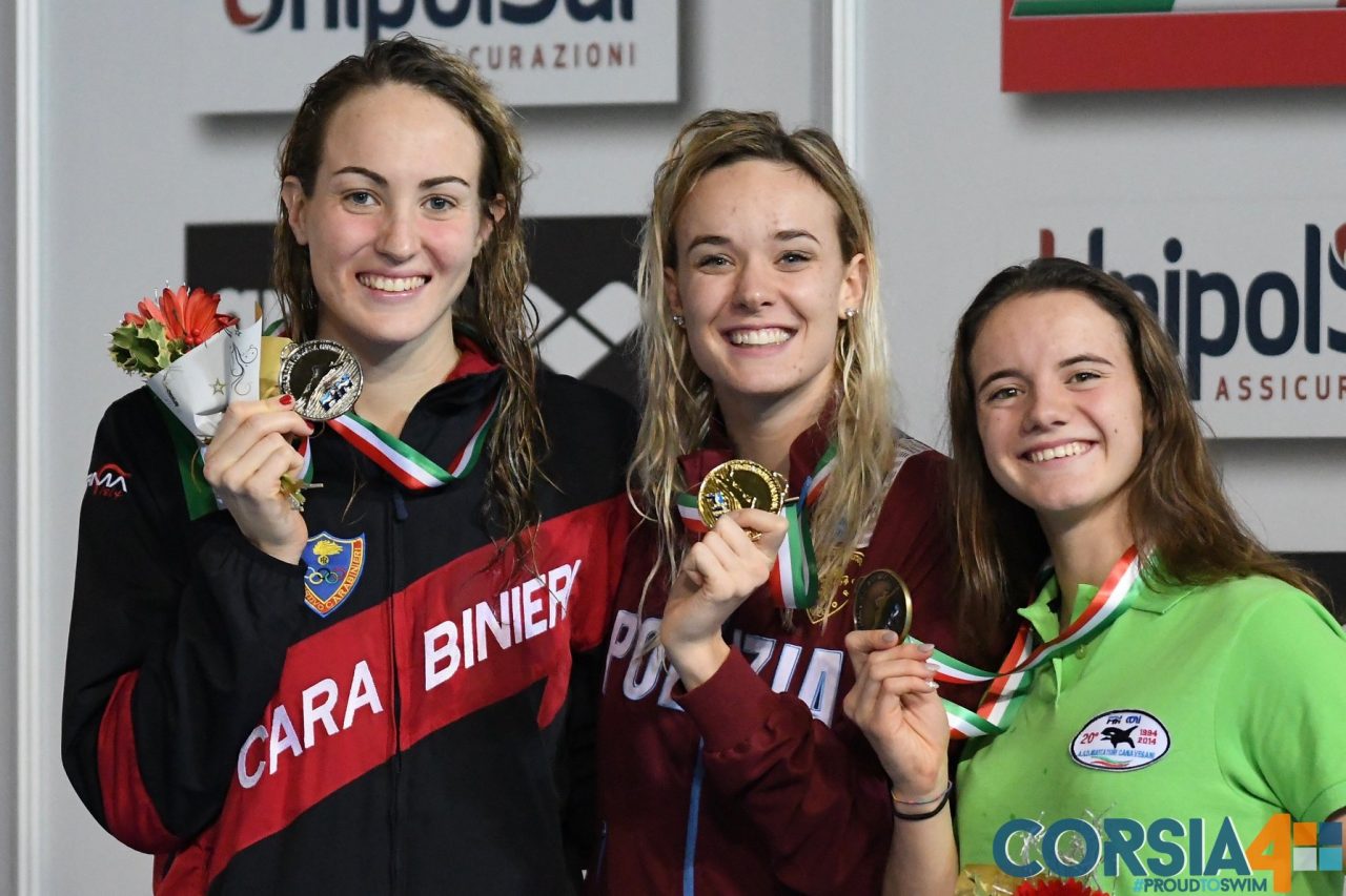 Storico risultato nel nuoto per Francesca Pasquino