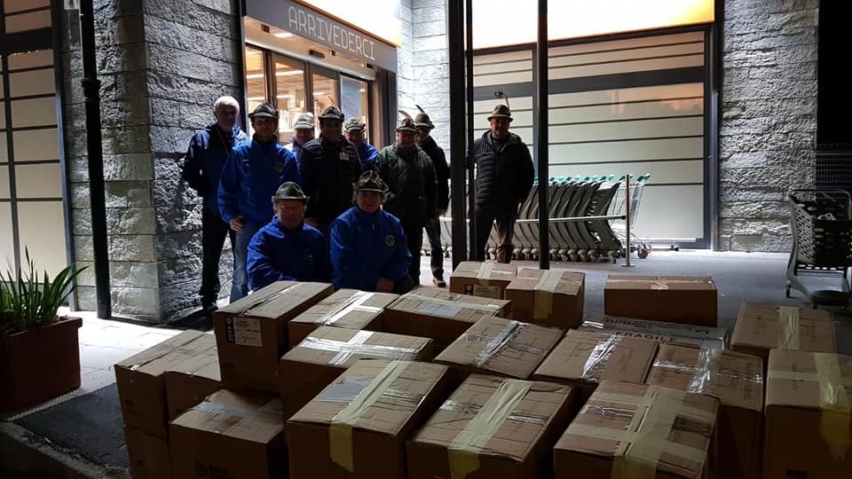 Colletta Alimentare con gli Alpini delle Valli