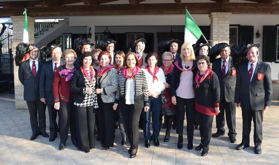 Volpiano: Grande festa per i Bersaglieri della sezione Tenente Nino Vallino