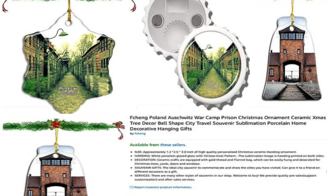 Amazon ritira decorazioni natalizie a tema Auschwitz: utenti inorriditi