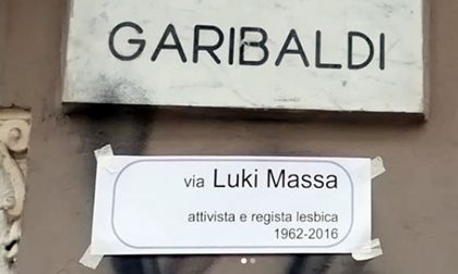 Blitz a Torino: sulle targhe delle strade i nomi di attiviste lesbiche