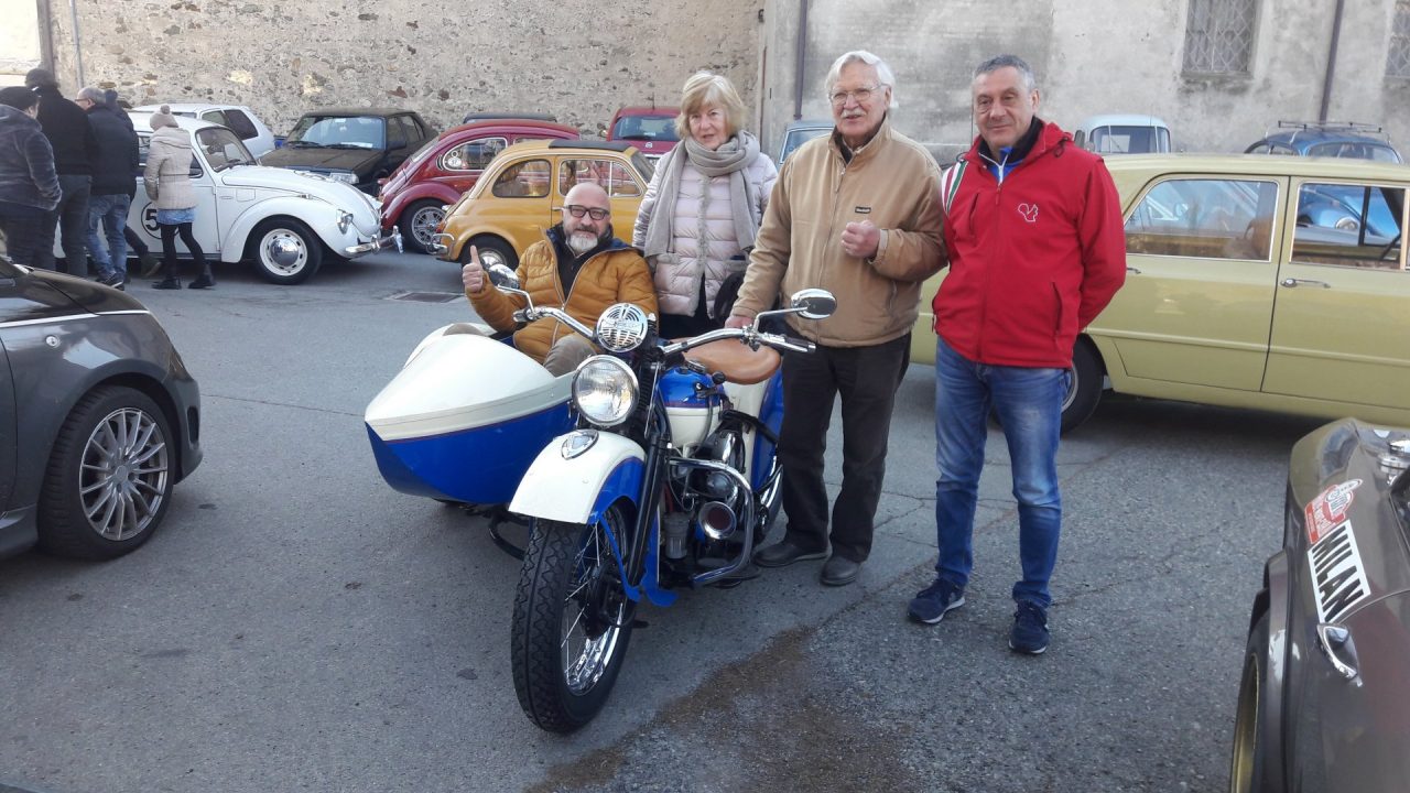 Amici delle vecchie ruote: un successo il raduno di Salto frazione di Cuorgnè