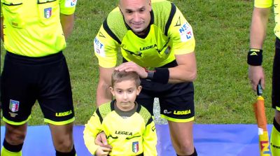 Loris Augusti in campo per Torino-Spal