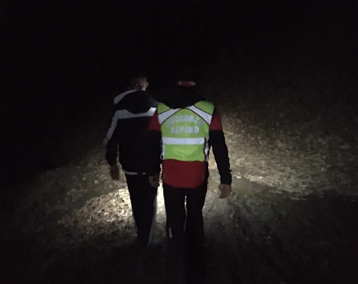 Giovane escursionista salvato dall’intervento del Soccorso Alpino