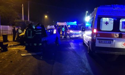 Incidente a Favria sulla provinciale per Busano, due feriti