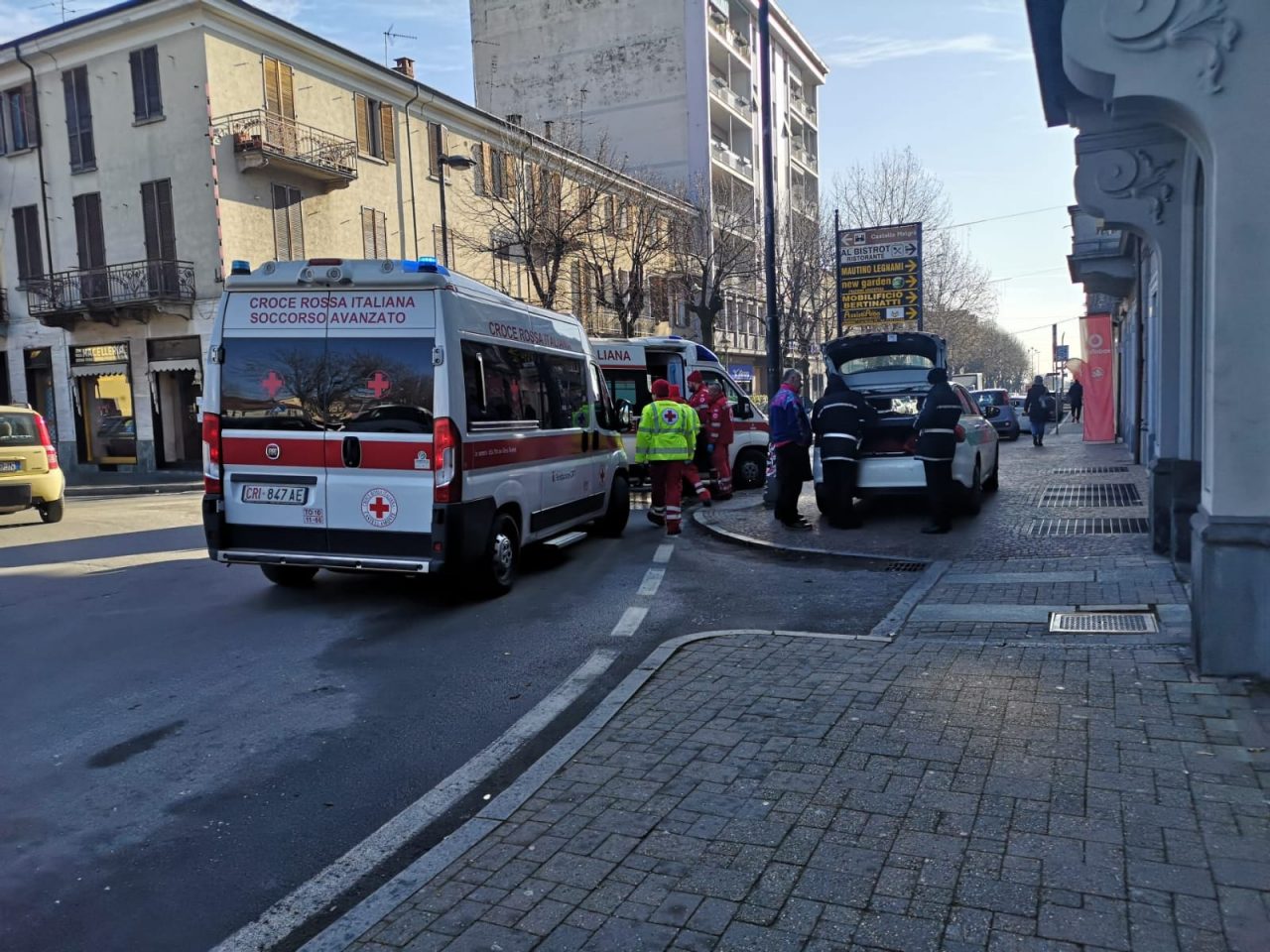 Ragazza incinta investita a Rivarolo