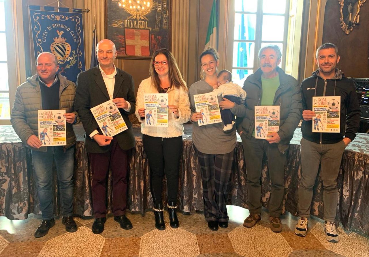 Partita del cuore a Rivarolo per Loris: in campo la Nazionale parlamentari e gli amministratori del territorio