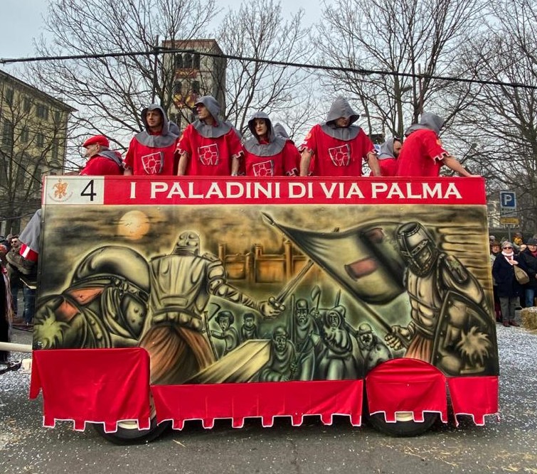 I Paladini di via Palma vincono il premio Artisti Carri da Getto