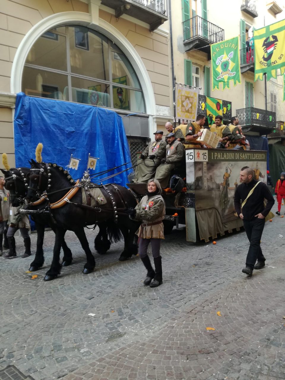 Storico Carnevale di Ivrea: ecco l’attesa Battaglia delle arance