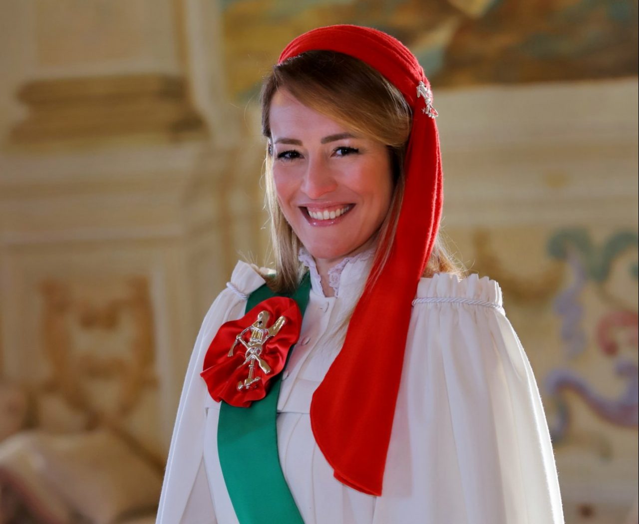 La Mugnaia 2020 dello Storico Carnevale di Ivrea è  Paola Gregorutti in Paonessa | FOTO