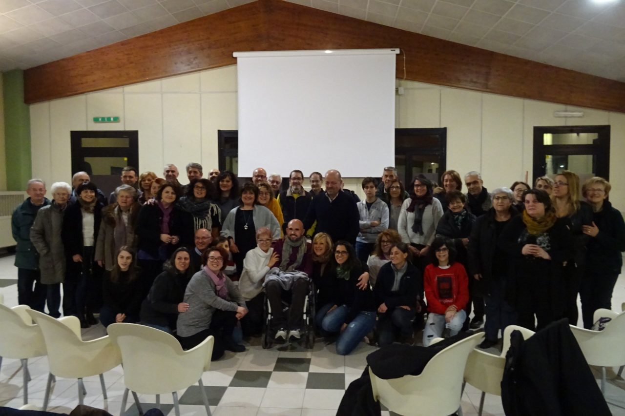 L’abbraccio della comunità di San Giusto a Matteo Gamerro