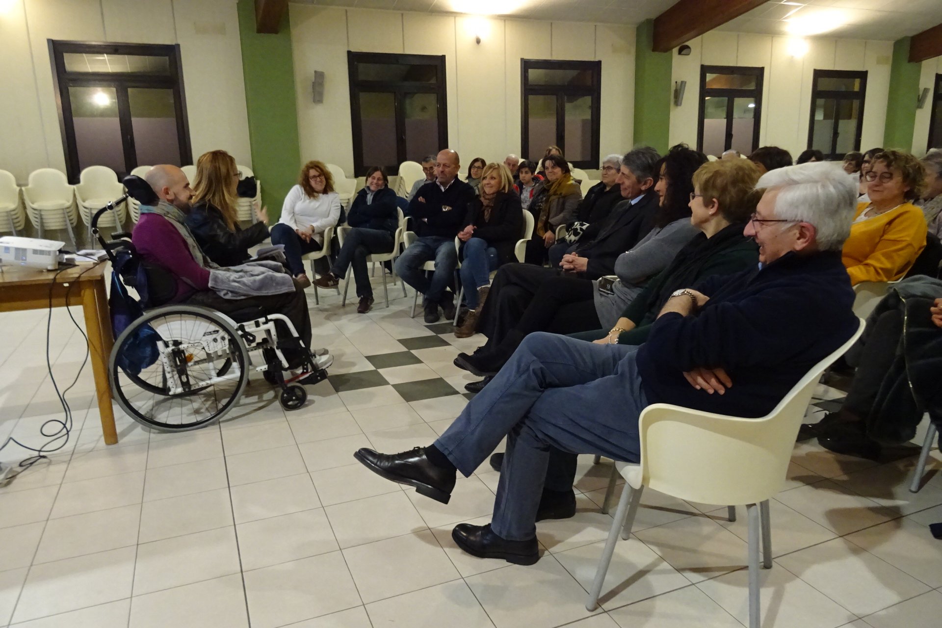 Incontro con Matteo Gamerro S.Giusto 2020, ASCOLTANDO TESTIMONIANZA