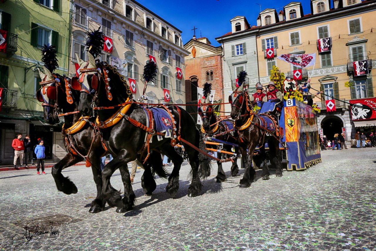 Carnevale di Ivrea, ultimo atto prima del gran finale dell’uscita della Mugnaia e della battaglia