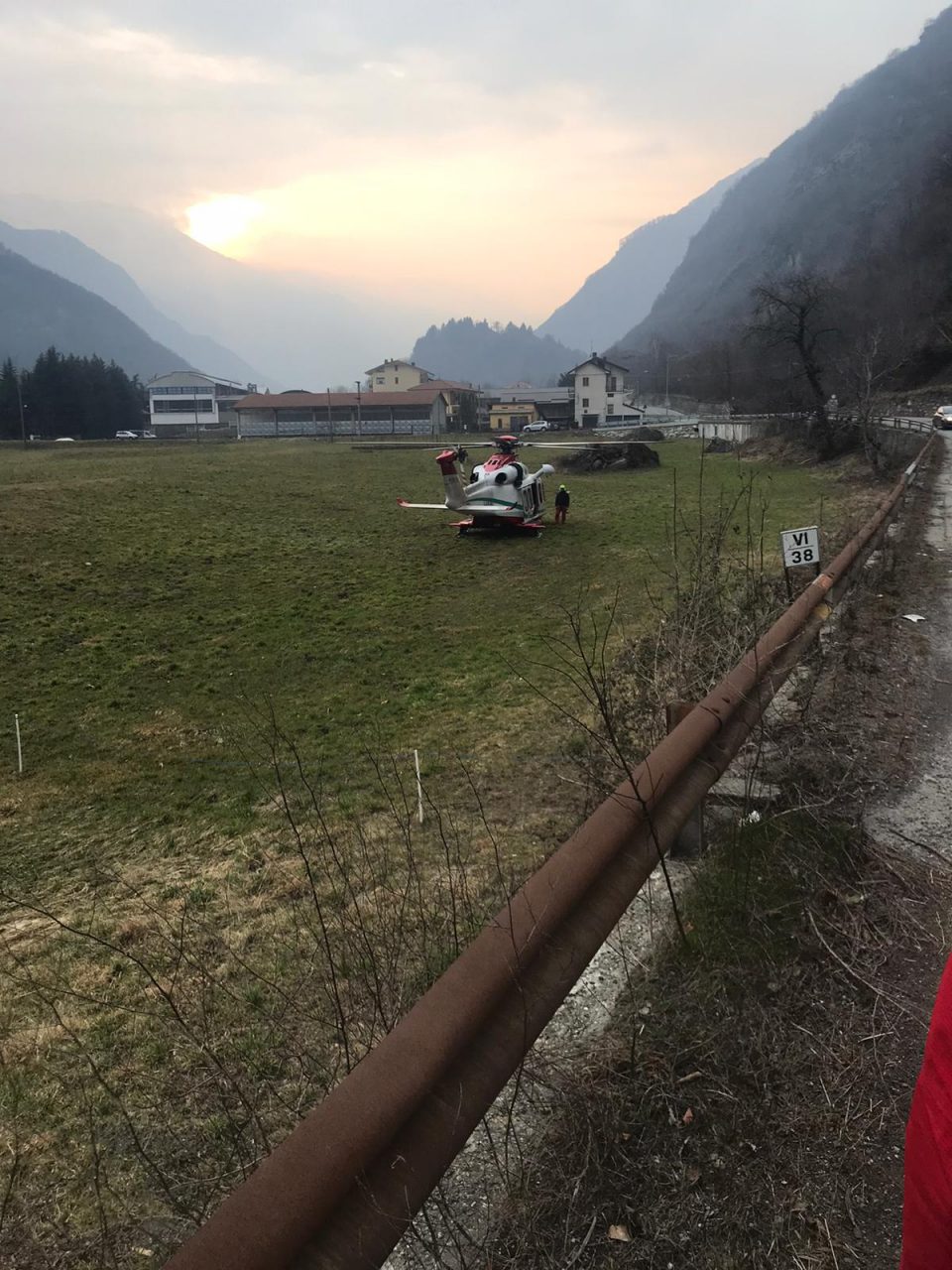 23enne precipita in arrampicata a Sparone, elitrasportato a Ciriè