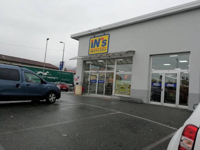 Rapina a mano armata al supermercato In’s